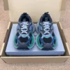 Balenciaga 10XL Black Green Chunky Sneakers