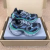 Balenciaga 10XL Black Green Chunky Sneakers