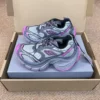 Balenciaga 10XL Gray Pink Chunky Sneakers