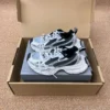 Balenciaga 3XL Black Silver Chunky Sneakers