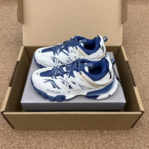 Balenciaga Track 3.0 Leather Chunky Sneakers Style 0065