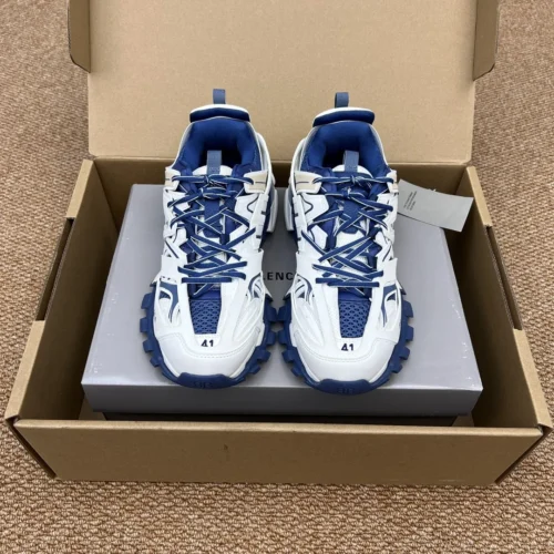 Balenciaga Track 3.0 Leather Chunky Sneakers Style 0065