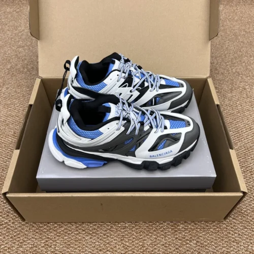 Balenciaga Track 3.0 Leather Chunky Sneakers Style 0066