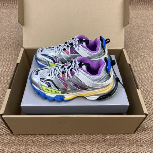 Balenciaga Track 3.0 Leather Chunky Sneakers Style 0067