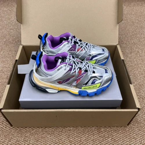 Balenciaga Track 3.0 Leather Chunky Sneakers Style 0067