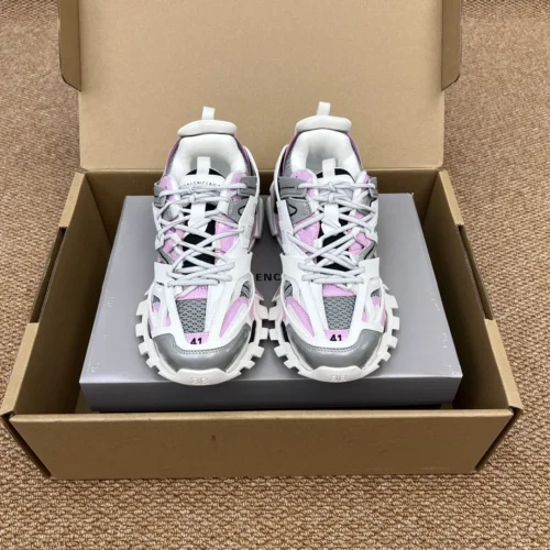 Balenciaga Track 3.0 Leather Chunky Sneakers Style 0071