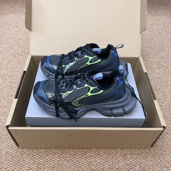 Balenciaga 3XL Gray Blue Chunky Sneakers