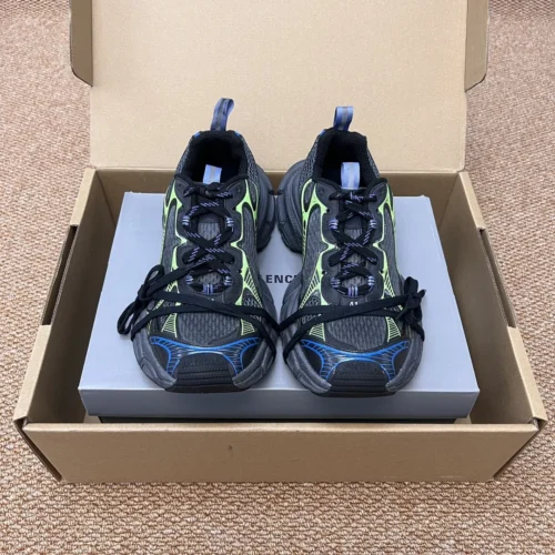 Balenciaga 3XL Gray Blue Chunky Sneakers