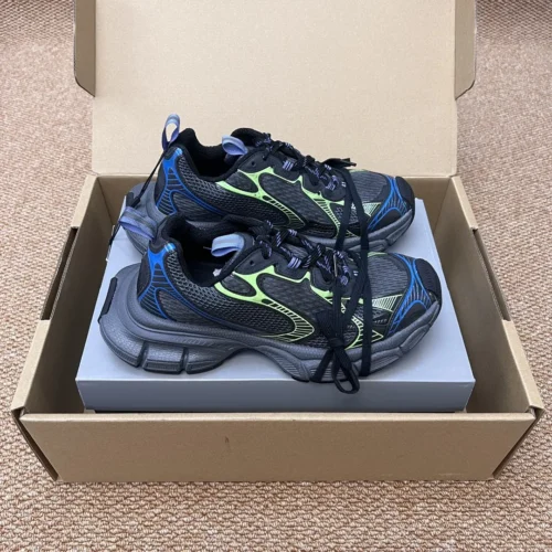 Balenciaga 3XL Gray Blue Chunky Sneakers