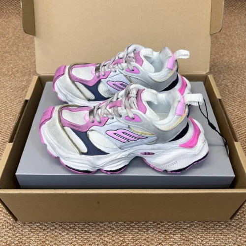 Balenciaga 5XL Cargo Black Pink Chunky Sneakers
