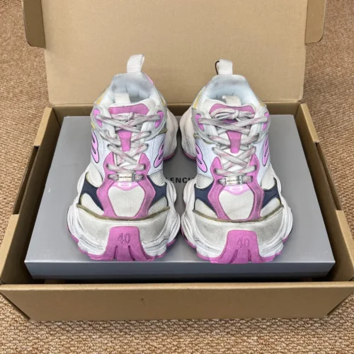 Balenciaga 5XL Cargo Black Pink Chunky Sneakers