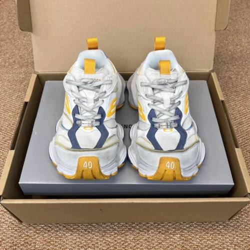 Balenciaga 5XL Cargo White Blue Chunky Sneakers Style 0089