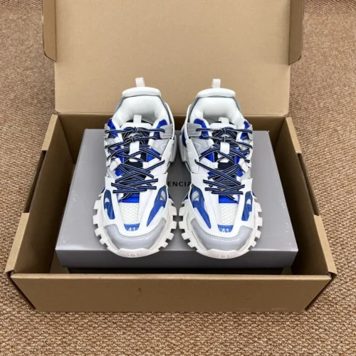 Balenciaga Track 3.0 Leather Chunky Sneakers Style 0099