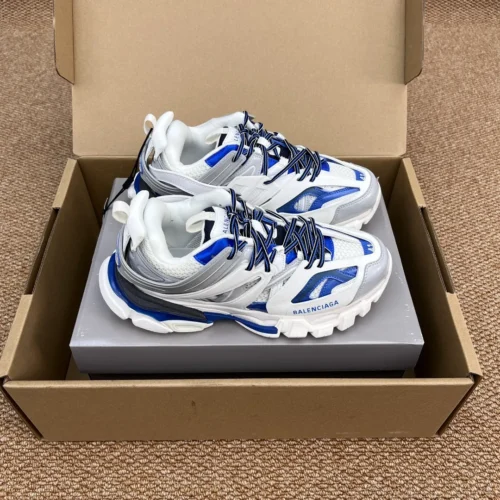 Balenciaga Track 3.0 Leather Chunky Sneakers Style 0099