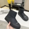 Balenciaga Lambskin Snow Boots