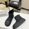 Balenciaga Lambskin Snow Boots