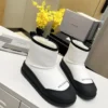 Balenciaga Lambskin Snow Boots Style 0114