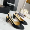 Chanel Lambskin Sandals