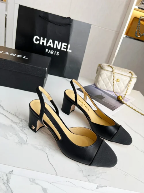 Chanel Lambskin Sandals