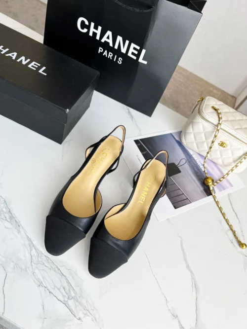 Chanel Lambskin Sandals
