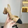 Chanel Lambskin Sandals Style 0008