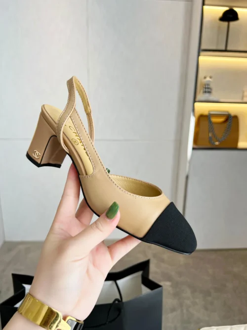 Chanel Lambskin Sandals Style 0008