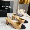 Chanel Lambskin Sandals Style 0008