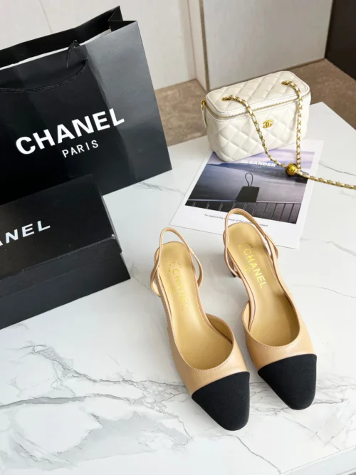 Chanel Lambskin Sandals Style 0008