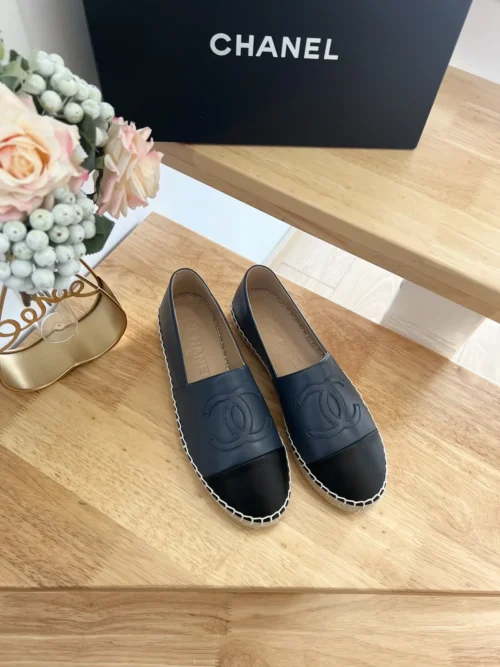 Chanel Lambskin Espadrilles Style 0010