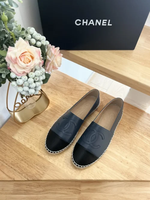 Chanel Lambskin Espadrilles Style 0010