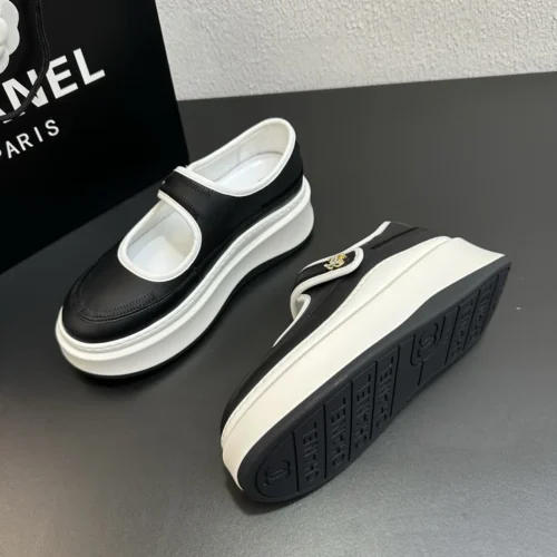 Chanel Leather Sneakers Style 0026