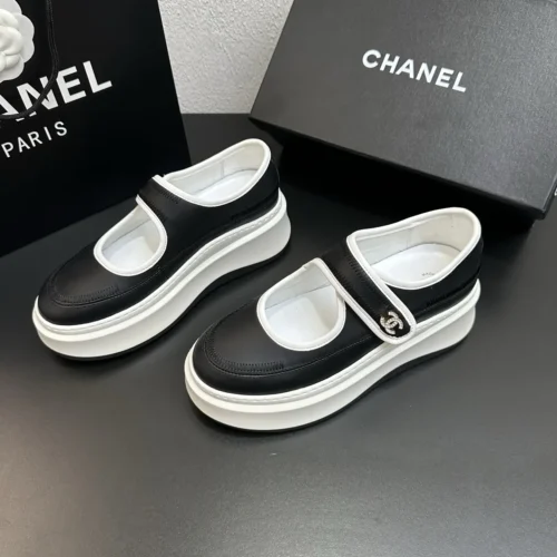 Chanel Leather Sneakers Style 0026