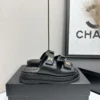 Chanel Rubber Slides