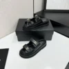 Chanel Rubber Slides