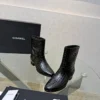 Chanel Lambskin Boots Style 0062