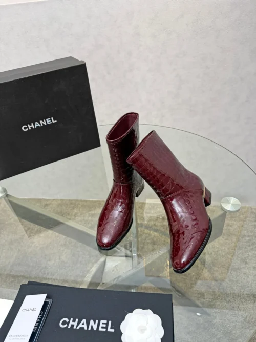Chanel Lambskin Boots