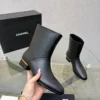 Chanel Lambskin Boots Style 0064