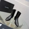 Chanel Lambskin Boots Style 0064