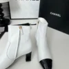 Chanel Black Lambskin Boots