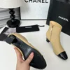 Chanel Black Lambskin Boots Style 0082