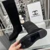 Chanel Off White Boots