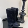 Chanel Snow Boots