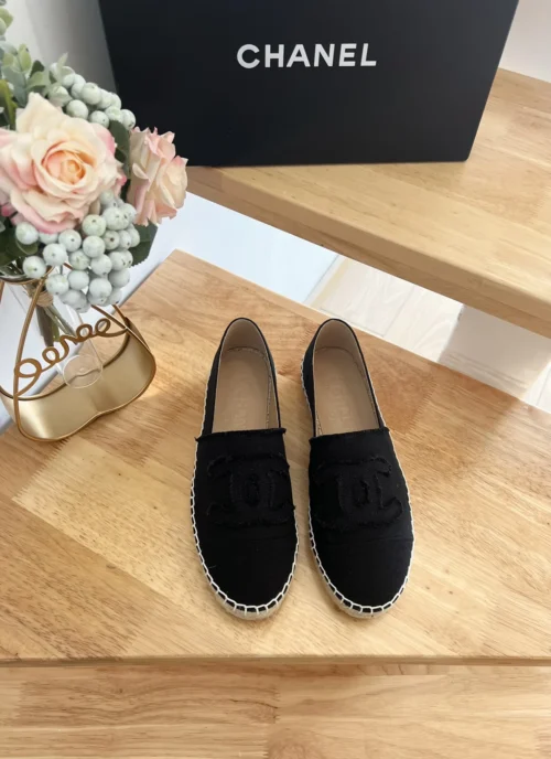 Chanel Canvas Espadrilles Style 0104