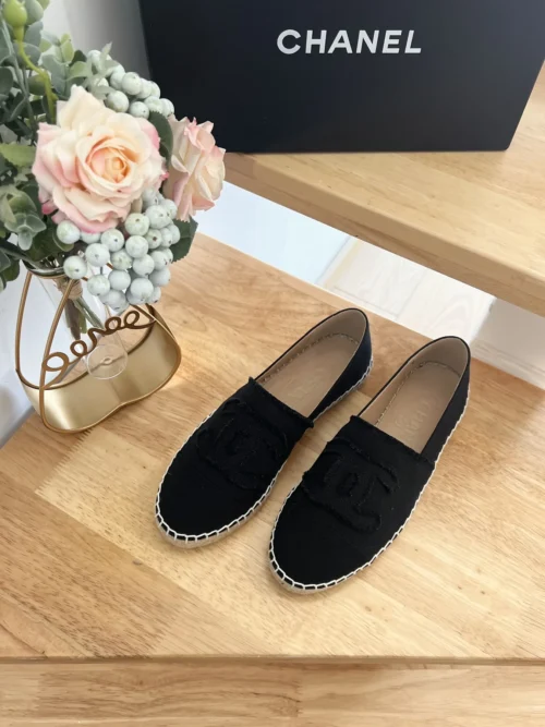 Chanel Canvas Espadrilles Style 0104