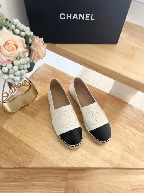 Chanel Lambskin Espadrilles Style 0106