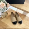 Chanel Lambskin Espadrilles Style 0107