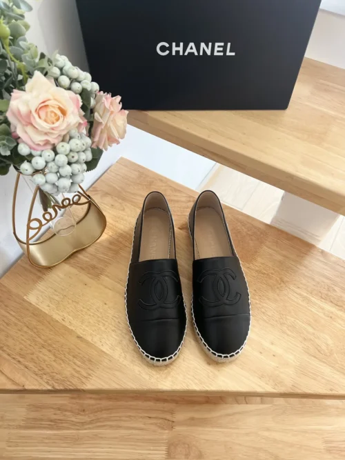 Chanel Lambskin Espadrilles Style 0108