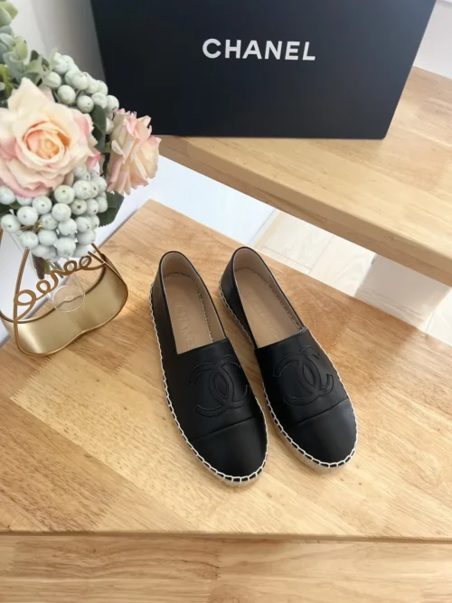 Chanel Lambskin Espadrilles Style 0108