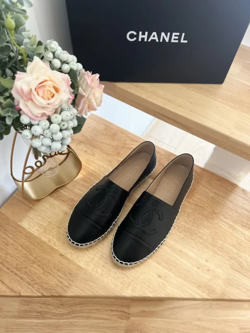 Chanel Lambskin Espadrilles Style 0108