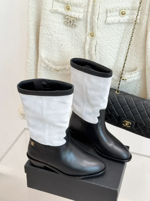 Chanel Leather Boots